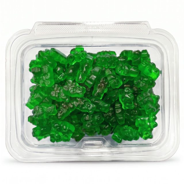 Albanese Gummi Bears, Choose Your Flavor, 1 lb Container | Green Apple