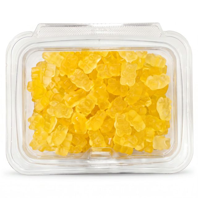 Albanese Gummi Bears, Choose Your Flavor, 1 lb Container | Pineapple