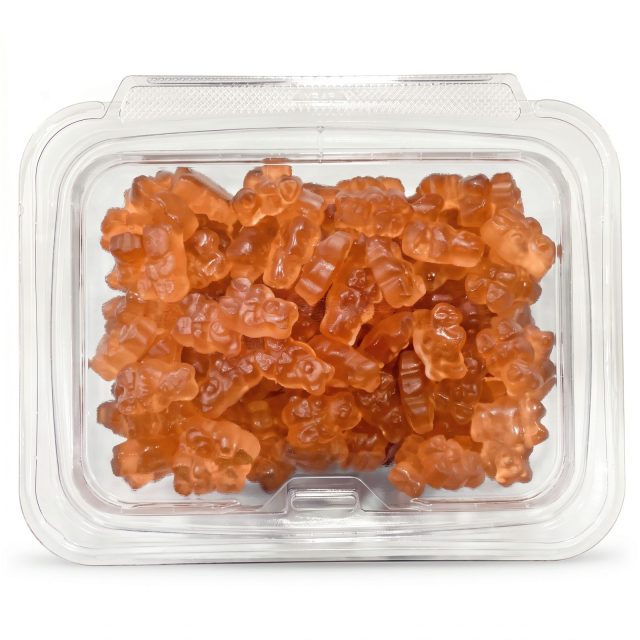 Albanese Gummi Bears, Choose Your Flavor, 1 lb Container | Pink Grapefruit