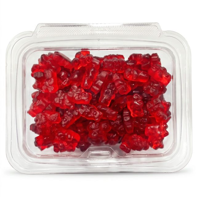 Albanese Gummi Bears, Choose Your Flavor, 1 lb Container | Strawberry