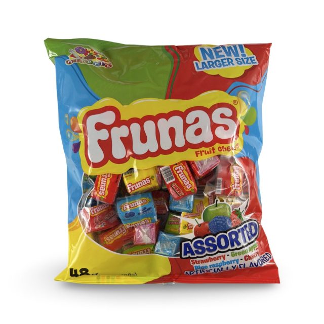 Albert's Frunas Traditional Chewy Fruity Candy – Full Size Bag | Assorted