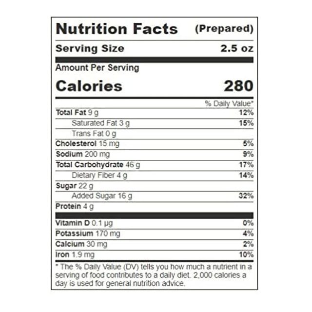 Apple Cinnamon BeneFit Bars by Readi-Bake, 2.5 Oz, 12 Bars