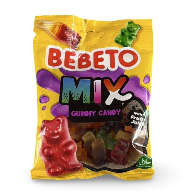 Bebeto Gummy Bears and Cola Mix, Halal Certified, 2.8 Oz (Case of 12)