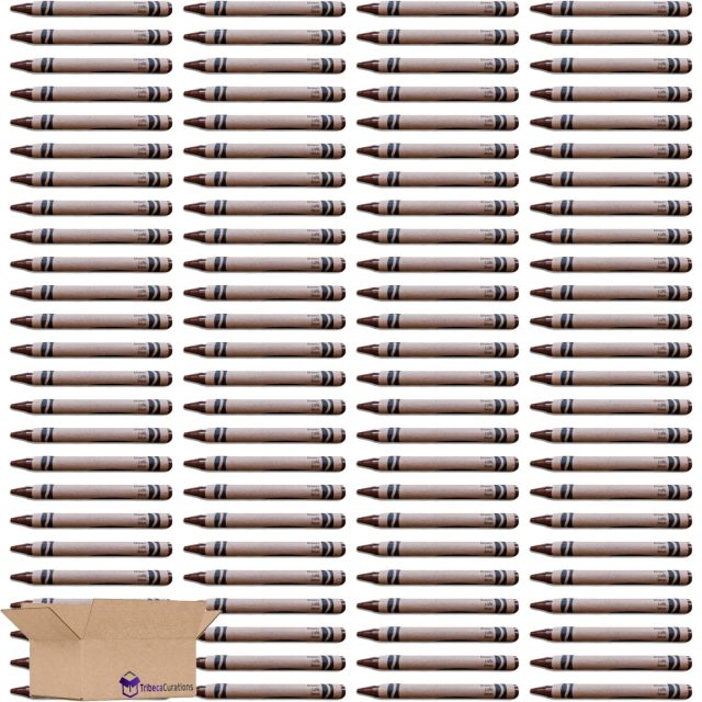 Brown Crayon Bulk Value Pack |  d 100 Count