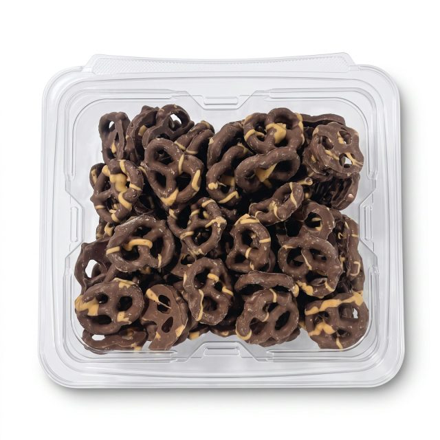 Carlotta’s Bakery Mini Coated Pretzel Bites | Peanut Butter Swirl