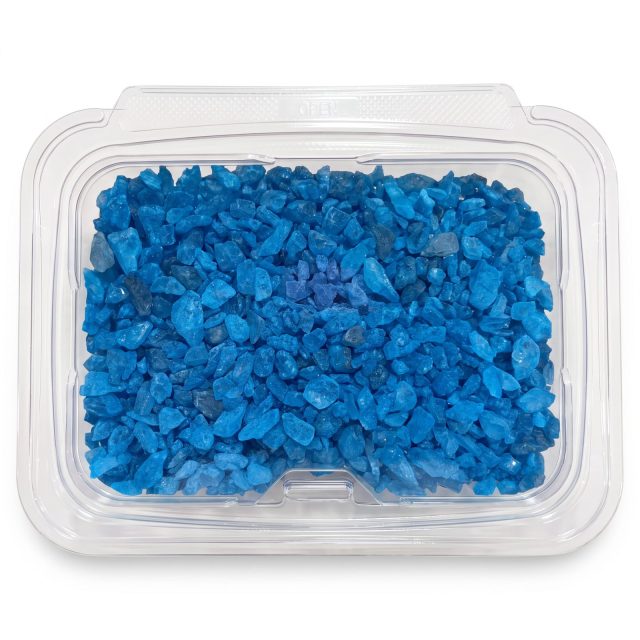 Carlotta's Bakery Rock Candy Crystals, 1 lb Tub | Blue Raspberry
