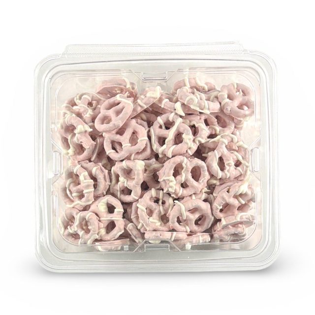 Carlotta's Bakery Yogurt Covered Pretzel Bites - Strawberry & Creme - 1 lb