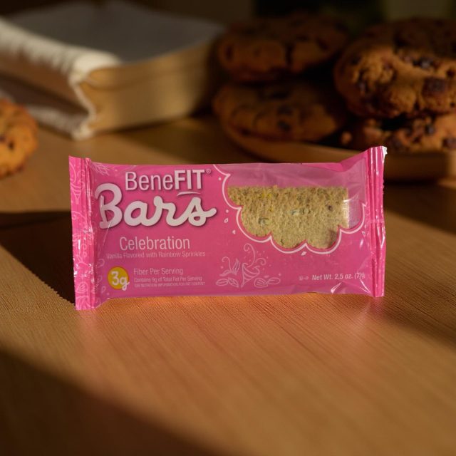Celebration Birthday Cake BeneFit Bars School Snacks, 2.5 Oz, Pack of 12