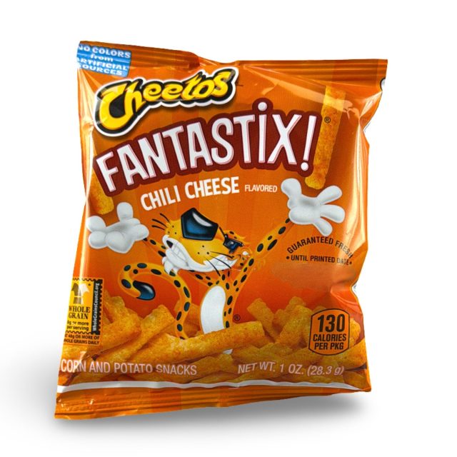 Cheetos Fantastix Crunchy School Snacks – 8 Pack | Chili Cheese