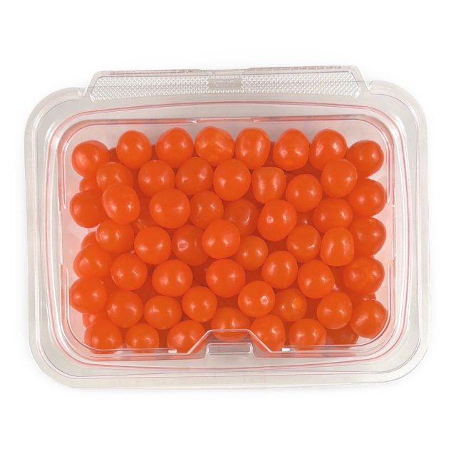 Classic Fruit Sours Candy Drops 1 lb Tub | Orange
