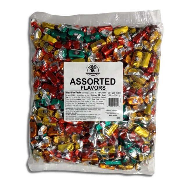 Coffee Rio Premium Coffee Hard Candy, Assorted 3 Lb.