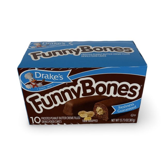 Drake's Snack Cakes Multipack Box, Funny Bones, 10 Count Box