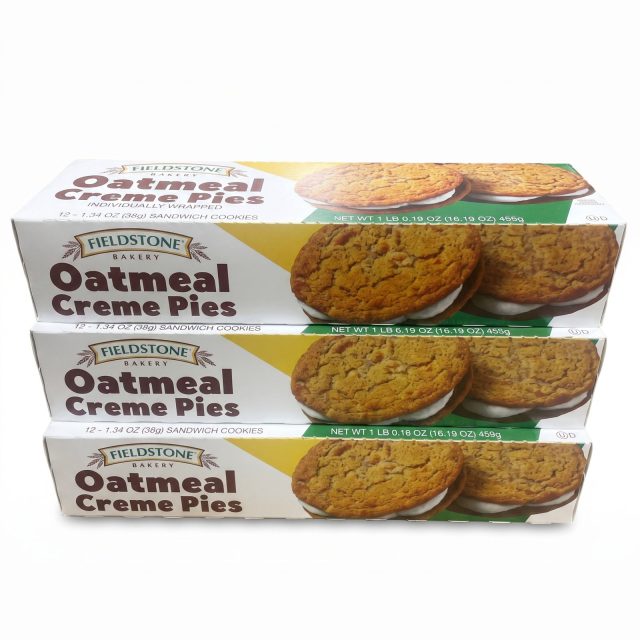 Fieldstone Bakery Snack Cakes & Pastries | Oatmeal Cream Pies (3 Boxes)