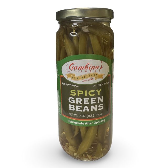 Gambino's New Orleans Spicy Pickled Green Beans, 16 Fl Oz