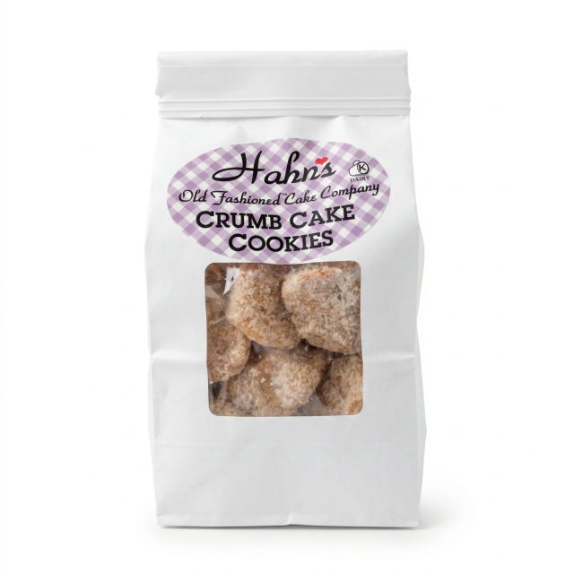 Hahn's Old Fashioned Crumb Cake Cookies, 8 oz Bag