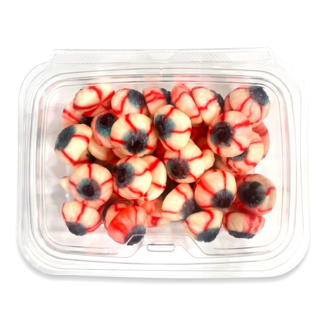 Halloween Themed Fruity Ghoulish Gummies Candy, 1 lb | Eyeballs