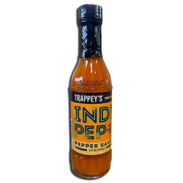 Indipep West Indian Style Pepper Hot Sauce – 6 fl oz Bottles, 6 Pack