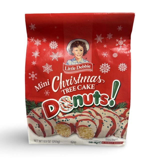 Little Debbie Christmas Themed Snack Cakes Multipack Box | Flavor: Bag Mini Donuts