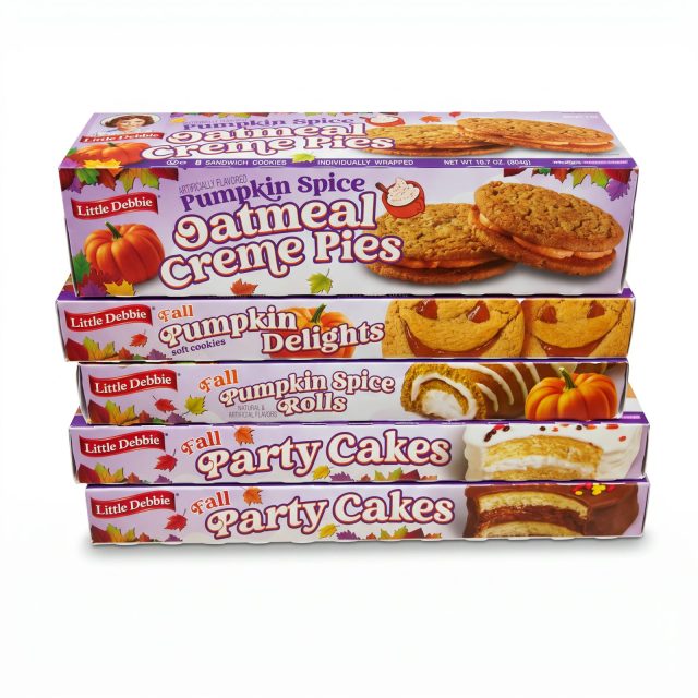 Little Debbie Fall Limited Edition Bundle | 5 Box Snack Cake Bundle | 3+ Unique Fall Favorites