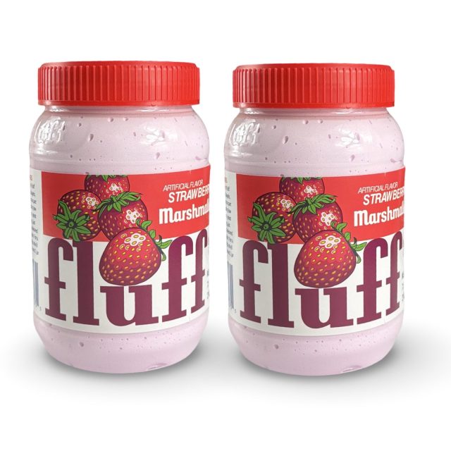 Marshmallow Fluff 2 Pack, 7.5 oz Tub | Strawberry Fluff