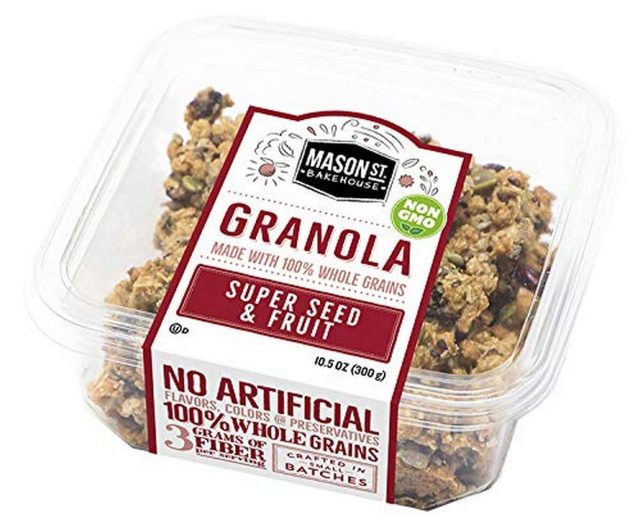 Mason Street Bakehouse, Super Seed Granola Tub, 10.5oz