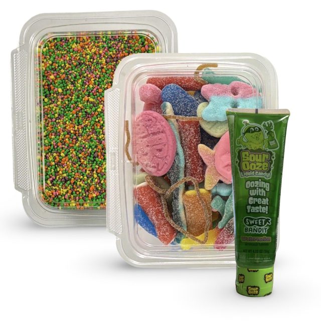 Nerds Cluster Candy Making Kit, 1 lb Swedish Candy + Baby Nerds + Watermelon Sour Ooze