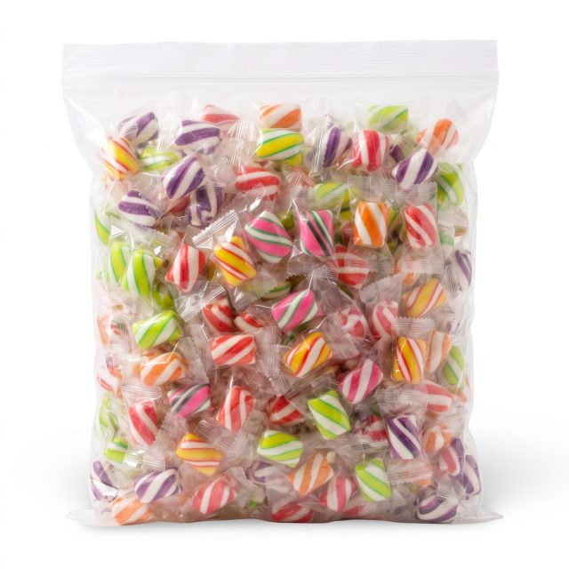 Nostalgic Hard Candy Mix 2 lb Bags, Atkinson's Mint Twist |Fruitie Tootie