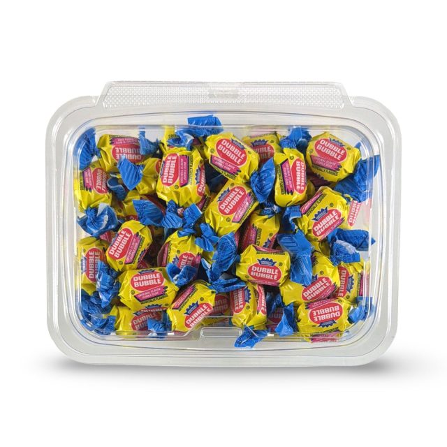 Nostalgic Wrapped Chewing Gum Candy – Tub | Dubble Bubble (12 Oz)