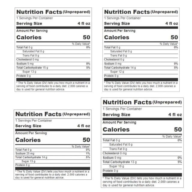 Ocean Spray Fruit Juice Individual Cups Variety Pack | Apple, Cran-Grape, Cranberry | Pack of 24
