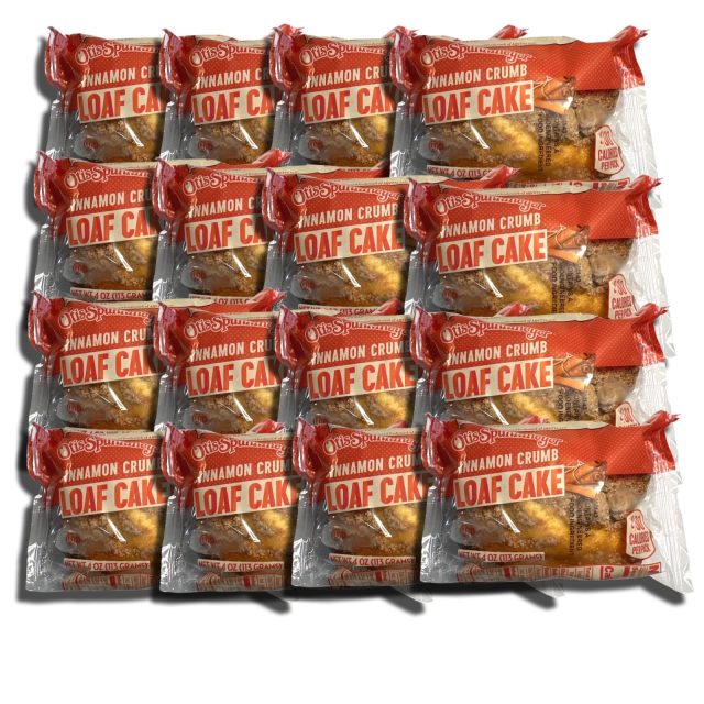 Otis Spunkmeyer Individually Wrapped Cinnamon Cake Crumb Loaf, 4 Oz, 12 Count