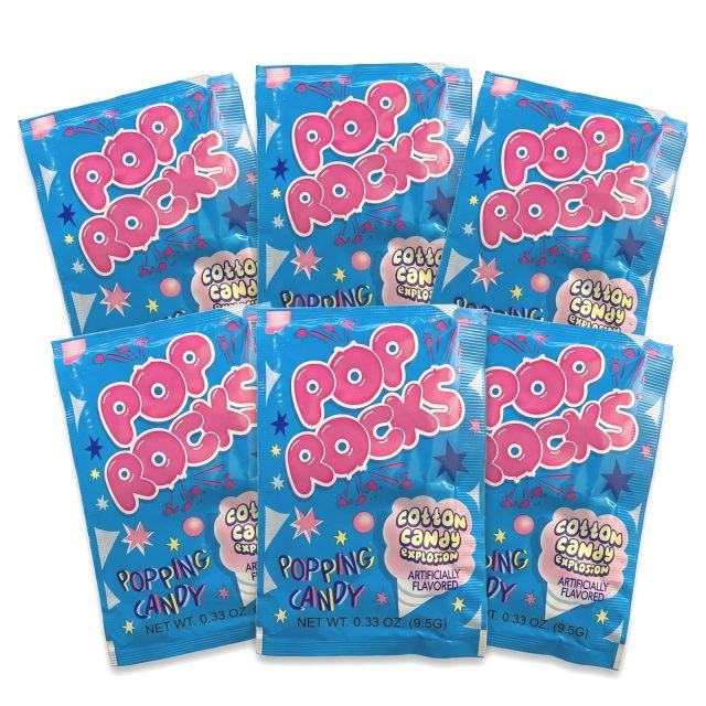 Pop Rocks Popping Candy, Gum & Dips 6 Pack | Cotton Candy