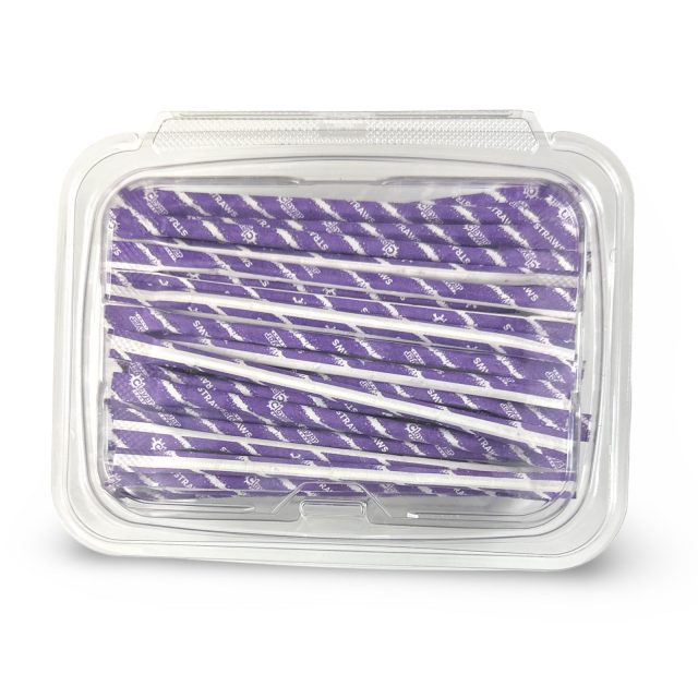 Powdered Candy Straws – Compare to Pixy Stix | 8 oz Tub, 100+ Straws | Grape