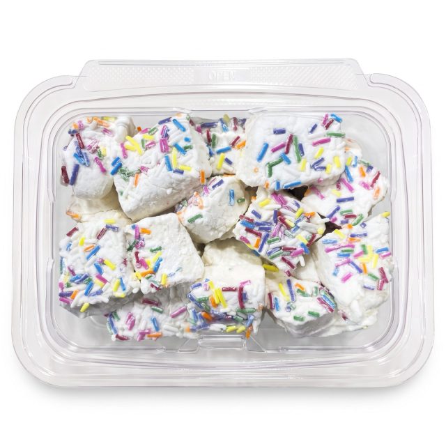 Small Batch Gooey Melt In Your Mouth Marshmallows, 6 oz Tub | Birthday Cake