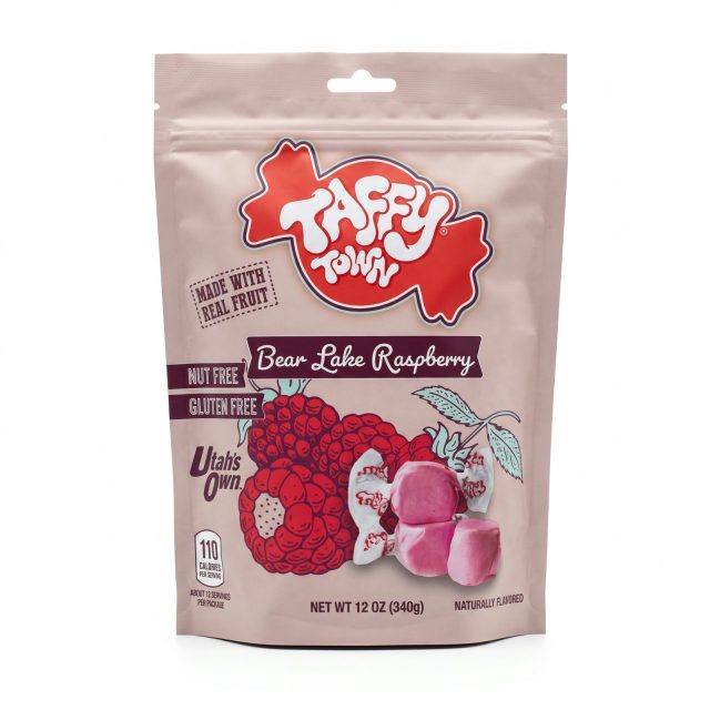 Taffy Town Limited Edition Utah Taffy 12 oz | Santaquin Sour Cherry