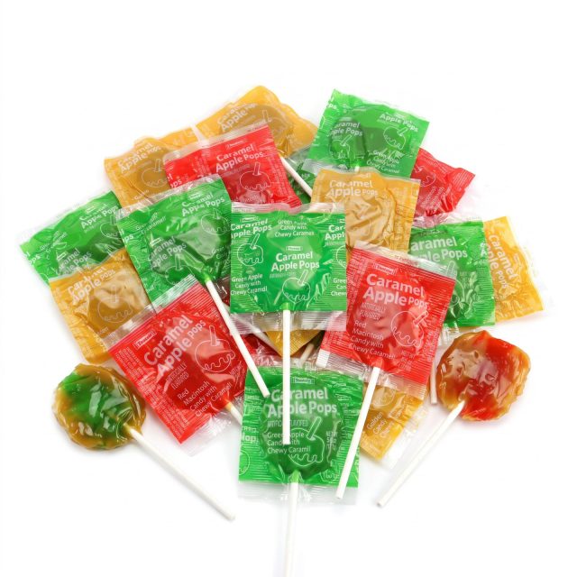 Tootsie Fall & Winter Candy Favorites | Caramel Apple Pops 1 lb Bag
