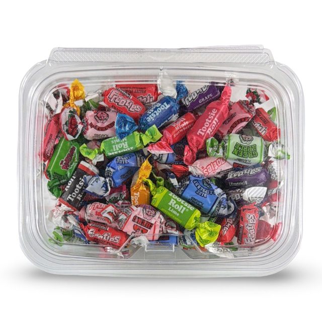 Tootsie Frooties, Tootsie Rolls, Fruit Chews – 12 oz Tub | Frooties, Tootsie Rolls & Chews, and Albert's Chews Variety