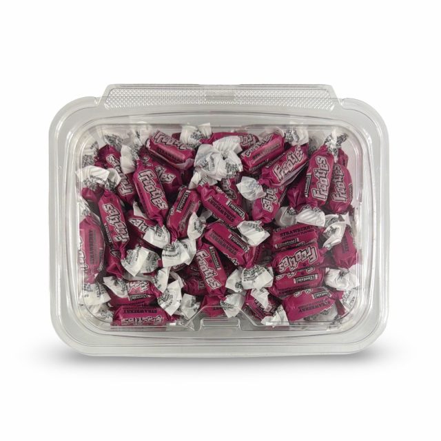 Tootsie Frooties, Tootsie Rolls & Fruit Chews – 12 oz Tub | Strawberry