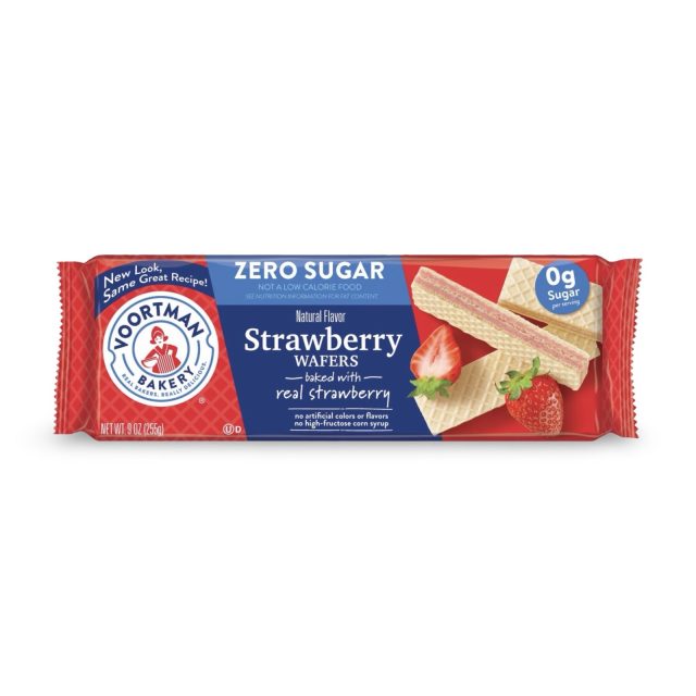 Voortman Bakery Sugar Free Wafers Variety Pack | Chocolate, Strawberry, Vanilla | 3 Pack