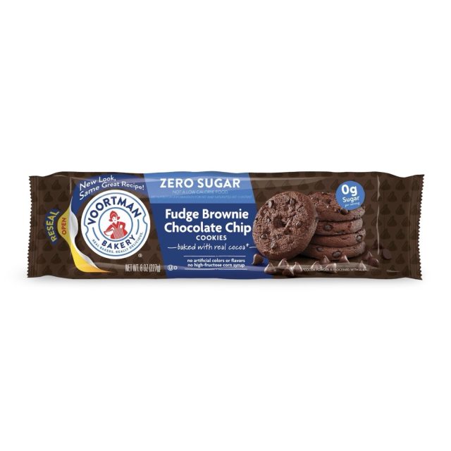 Voortman Sugar Free Wafers & Cookies – 3 Packs Per Order | Fudge Brownie Cookies