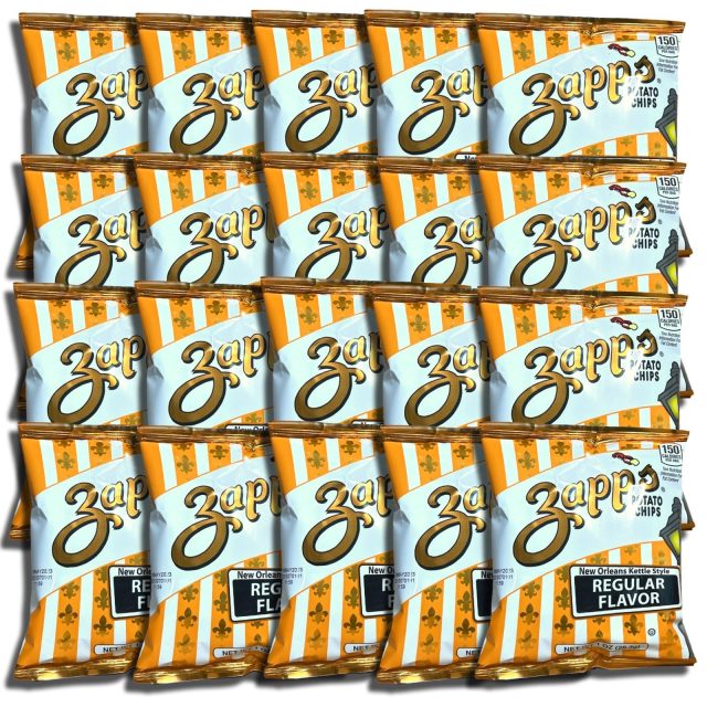 Zapp's New Orleans Kettle Potato Chips, 1 Oz, 20 Bags